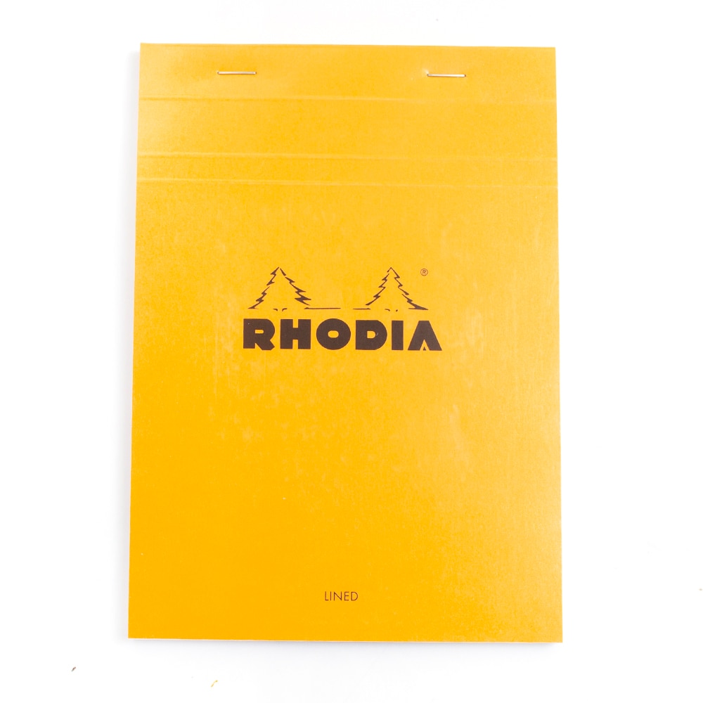 Orange, Memo & Notebooks, Art & School, 6"x8.25", Rhodia, Lined, Softbound, 265182